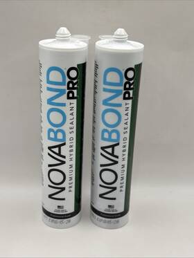 Nbx110 Novagard Qty.2 Novabond Pro Premium Hybrid Sealant Black New