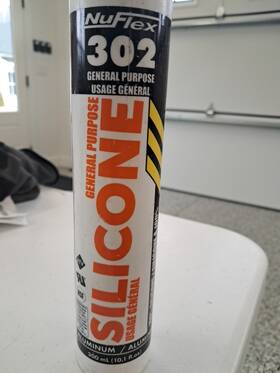N-302-alumi Nuflex General Purpose 100% Rtv Aluminum Silicone Sealant -50 F To 302 Oem