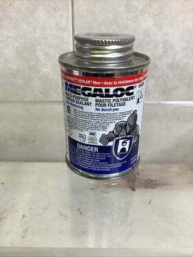 Oatey 032628158214 Megaloc 4 Oz. Pipe Thread Sealant Hercules Oz Original Show Liquid O