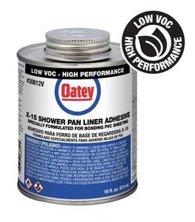 308122v Oatey 30812v X-15 Pvc Solvent Shower Pan Liner Adhesive