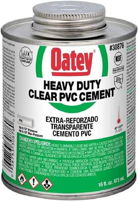 Oatey-038753308760 Oatey 30876 16 Oz Clear