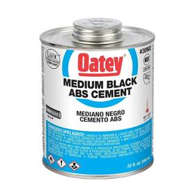 309023 Oatey 32 Oz. Medium Black Abs Cement