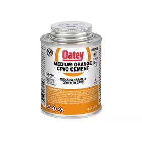 Oatey 313042546505 8 Oz. Medium Orange Cpvc Cement