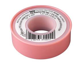 31402d Oatey Water-line Thread Seal Tape 260 In L X 1/2 W 0.003 T Ptfe Bac