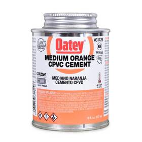 31917 Oatey 8 Oz All-weather 1-step Flowguard Gold Cpvc Primerless Cement With Dauber Uv I