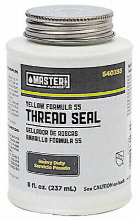 025220 Oatey Company 12 Pack 8-oz. Yellow Formula 55 Thread Seal