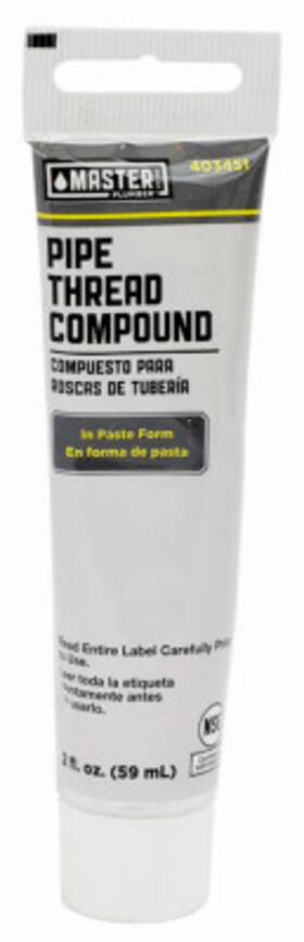 028010-144 Oatey Company 12 Pack - Pipe Thread Compound Gray 2-oz. -028010-144