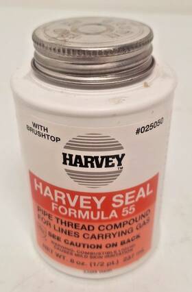 78864-25020 Oatey Scs Harvey Seal Formula 55 8 Fl Oz Pipe Thread Compound Yellow