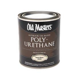 49504 Old Masters Semi-gloss Clear Oil-based Polyurethane 1 Quart - Total Qty 4