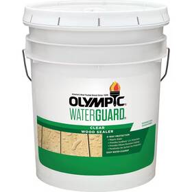 Olympic 313041444420 Waterguard 5 Gal. Clear Wood Sealer