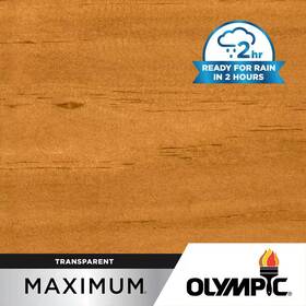 Olympic 313107093029 Maximum 5 Gal. Cedar Transparent Exterior Stain And Sealer In One Low Voc