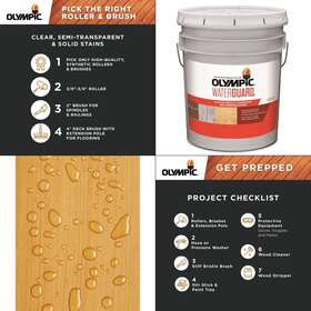 55548xi-05 Olympic Waterguard 5 Gal. Clear Multi-surface Waterproofing Sealant Based