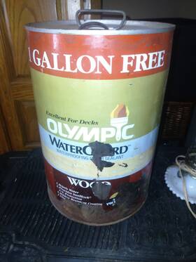 Olympic 705353981388 Waterguard Clear Multi-surface Waterproofing Sealant 5 Gal Wood Concrete Masonry