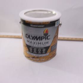 Olympic 715195650311 Maximum Transparent Stain And Sealant Cedar Natural Tone 1-gallon