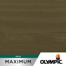 Oly213-05 Olympic Exterior Stain Sealant 5 Gal. In One Water Based Solid Color Bayberry