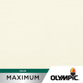Oly340-05 Olympic Maximum 5 Gal. Sc-1087 White Solid Color Exterior Stain And Sealer In One