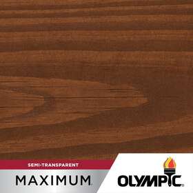 Olyst-2021-05v Olympic Exterior Wood Stain 5gal Royal Mahogany Semi-transparent With Sealant