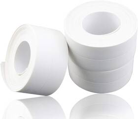 Oopsu 445013777748 3 Pack 1.5 Inch X 10.5ft White Caulk Strip Tub Caulking Tape
