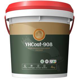 Yhhw-fs-coat908-4-t Oriental Yuhong 1 Gallon Clear Liquid Waterproof Sealant Coating Invisible Acrylic Agent Ind