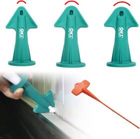 Orx Plus Tools 792057488800 Orxplus Caulking Gun Nozzle Adapter Reusable Caulk Green