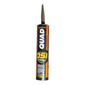 Osi 028756959427 Quad Advanced 10 Oz. Brown #253 Exterior Window Door And Siding Caulk Sealant