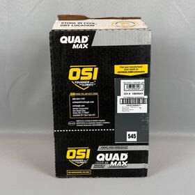 Osi 028756962496 Quad Max Window Door And Siding Caulk Sealant 545 Iron Ore 9.5oz Box Of 12 Nib