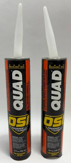 Osi 028756974208 Quad Window Door And Siding Sealant Color 10 Oz Set Of 2