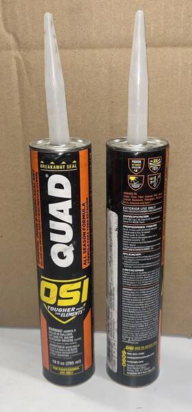 Osi 028756975496 2 Pack Quad 10oz Sealant 421 Ash/teakwood/thistle