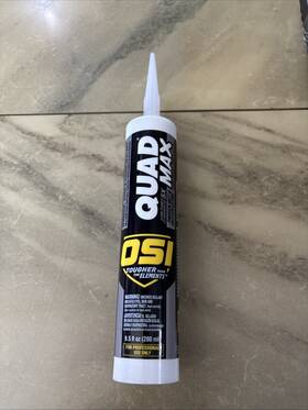 1868689 Osi Quad Max9.5 Fl.oz.white #005 Exterior Window Door And Siding Caulk Sealant 12-pa