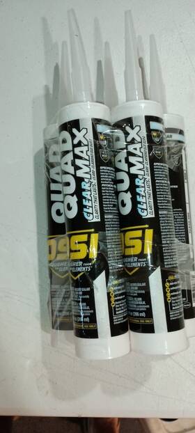 2445634 Osi Quad Clear Max Window Door And Siding Sealant - 9oz 5qty