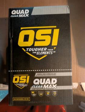 Osi 744110347715 Quad Max 9.5 Fl. Oz. Clear #000 12 Tubes 1-case