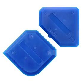 Outus 710560366453 2 Pieces Caulking Tool Set Silicone Sealant Grout Finishing Blue