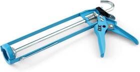 046206 Ox Skeleton 10 Oz Caulk Gun - 1 Thrust Ratio Silicone Blue