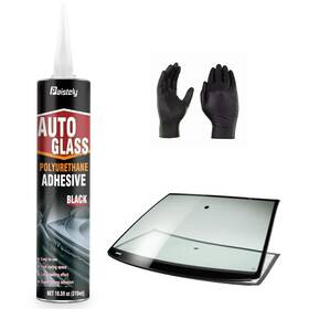 Paistely 445021225255 Windshield Sealant Black 310ml Fast Cure Adhesive High Strength Pol