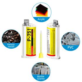 P-751 Paster 6601003545700 Us 6pcs Filler For Wide Range Of Materials At Once Adhesives 10 1 Ab Glue
