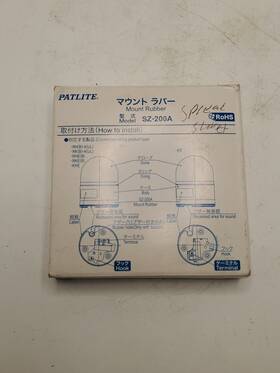 Patlite Sz-200a Rubber Mount