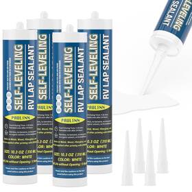 9065 Paulinn Self Leveling Lap Sealant White Rv Roof For Camper Repair