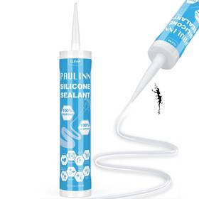 Ap9125 Paulinn Silicone Sealant 100% Caulk Clear Waterproof For Rv Kitchen Bath