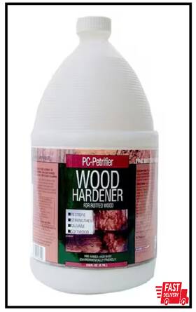 Pc Products 313104651666 Wood Hardener 1 Gallon Harden Strengthen Petrifies Decayed Damaged Rotted