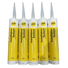 63211 Pella Installation Sealant Windows And Doors Polymer Formula White Lot Of 5