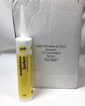 Gp-c1 Pella 12 Count Of Window Door Sealant 10.1oz -cl White