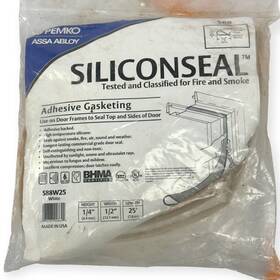 S88w25 Pemko Assa Abloy Siliconseal Adhesive Gasketing Wihte Fire Smoke Gasket