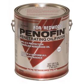 F3rahga Penofin All Heart Transparent Redwood Oil-based Wood Stain 1 Gal. - Total Qty 4