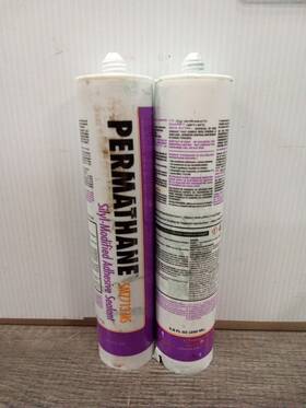 Sm7713 Permathane 2pk Adhesive Sealant Ms 9.8 Floz. Black 1003 Zb