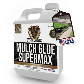 Petra 810148640040 Petramax Supermax Mulch Glue - Rock Gravel Stabilizer And