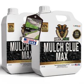 Petra 810148642594 Petramax Mulch Glue For Landscaping Concentrate 64oz Gravel And B