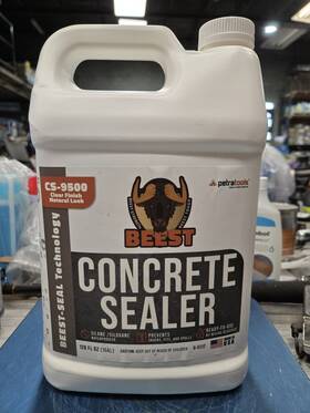 Cs-9500 Petratools Beest Concrete Sealer- Clear Finish Natural Look- 1 Gallon