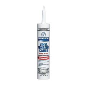 5113600016 Phenoseal Exterior/interior Vinyl Adhesive Caulk 10 Oz. Translucent 12-pack