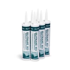Pty340-bk Pig New Sili-thane 803 Sealant -6 Pack - 10.3 Fl Oz Cartridges Black Pty340