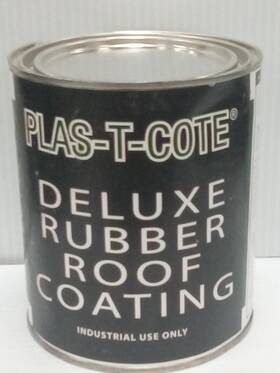 De1948 Plas-t-cote Deluxe Rubber Roof Coating 240zb